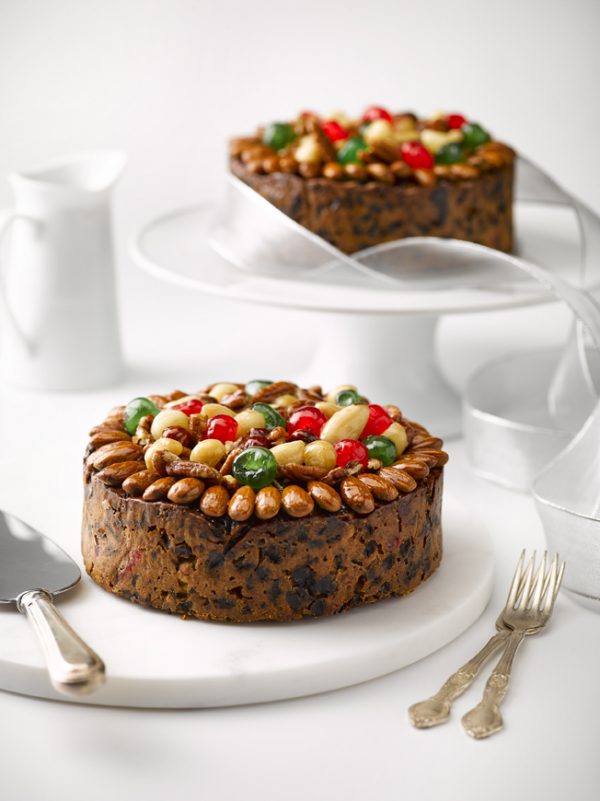 Large Decorated Christmas Cake